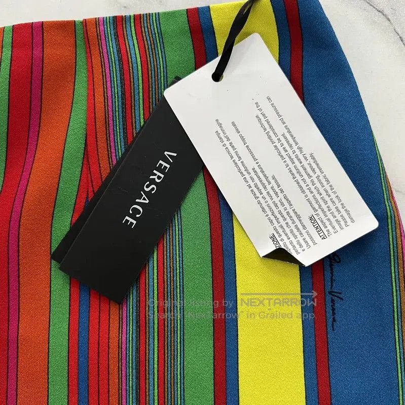 Versace Versace Multicolor Summer Mini Skirt XS . Size 22" - 5 Thumbnail