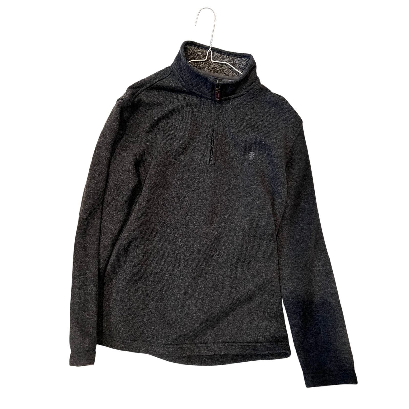 Izod Izod 1/4 Zip Charcoal Gray Fleece Mens XL Size US M / EU 48-50 / 2 - 1 Thumbnail