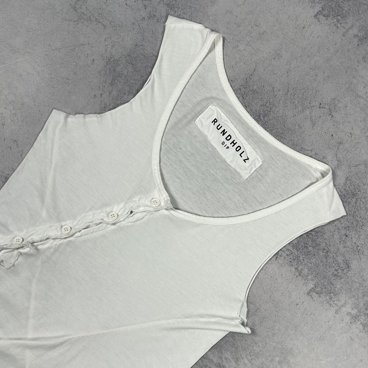 Rundholz Ladies Rundholz DIP Lagenlook Avant-Garde Tank Top Size M / US 6-8 / IT 42-44 - 7 Thumbnail