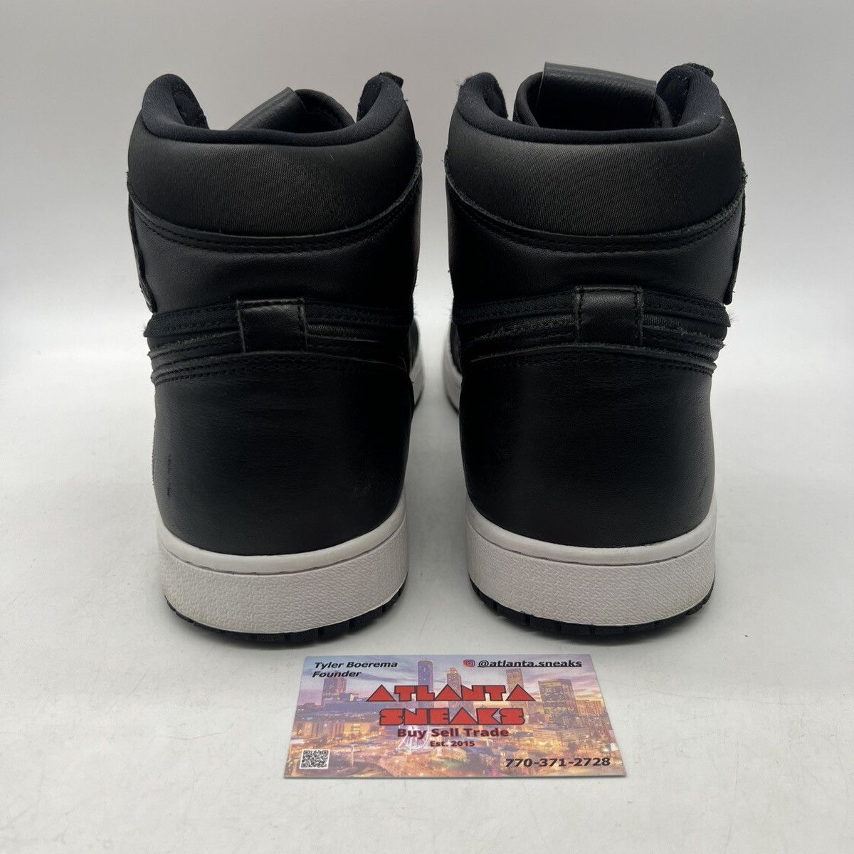 Nike Air Jordan 1 high black gym red Size US 14 / EU 47 - 3 Thumbnail