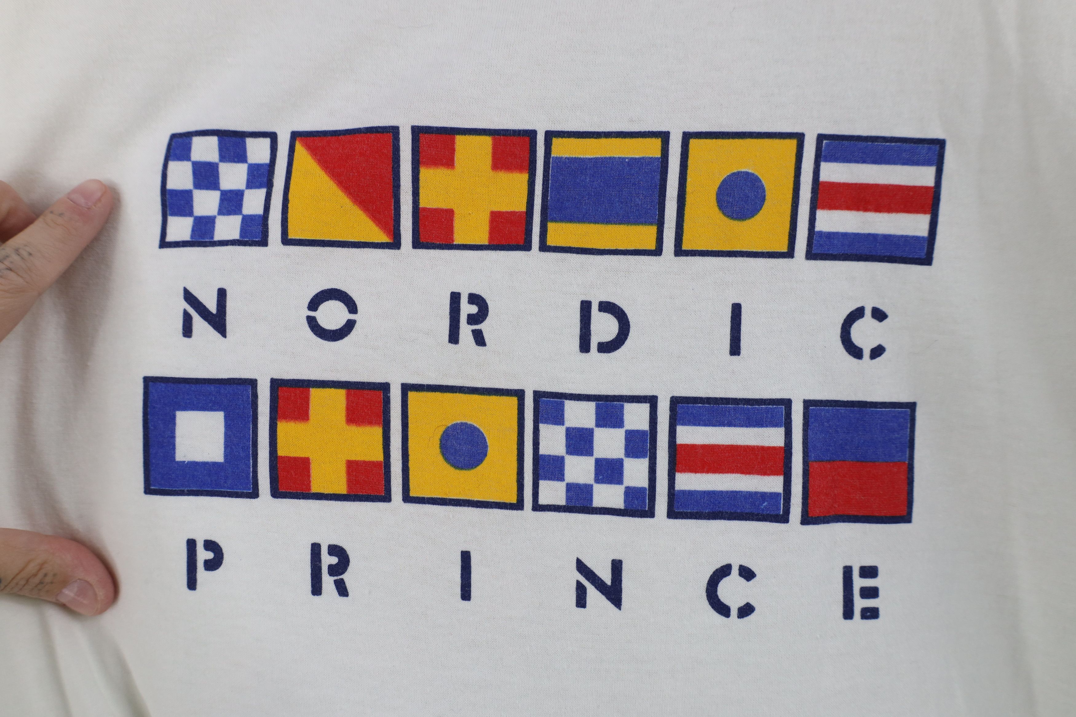Vintage Vintage 80s 90s Streetwear Nordic Prince Sailing T-Shirt USA Size US XL / EU 56 / 4 - 4 Thumbnail
