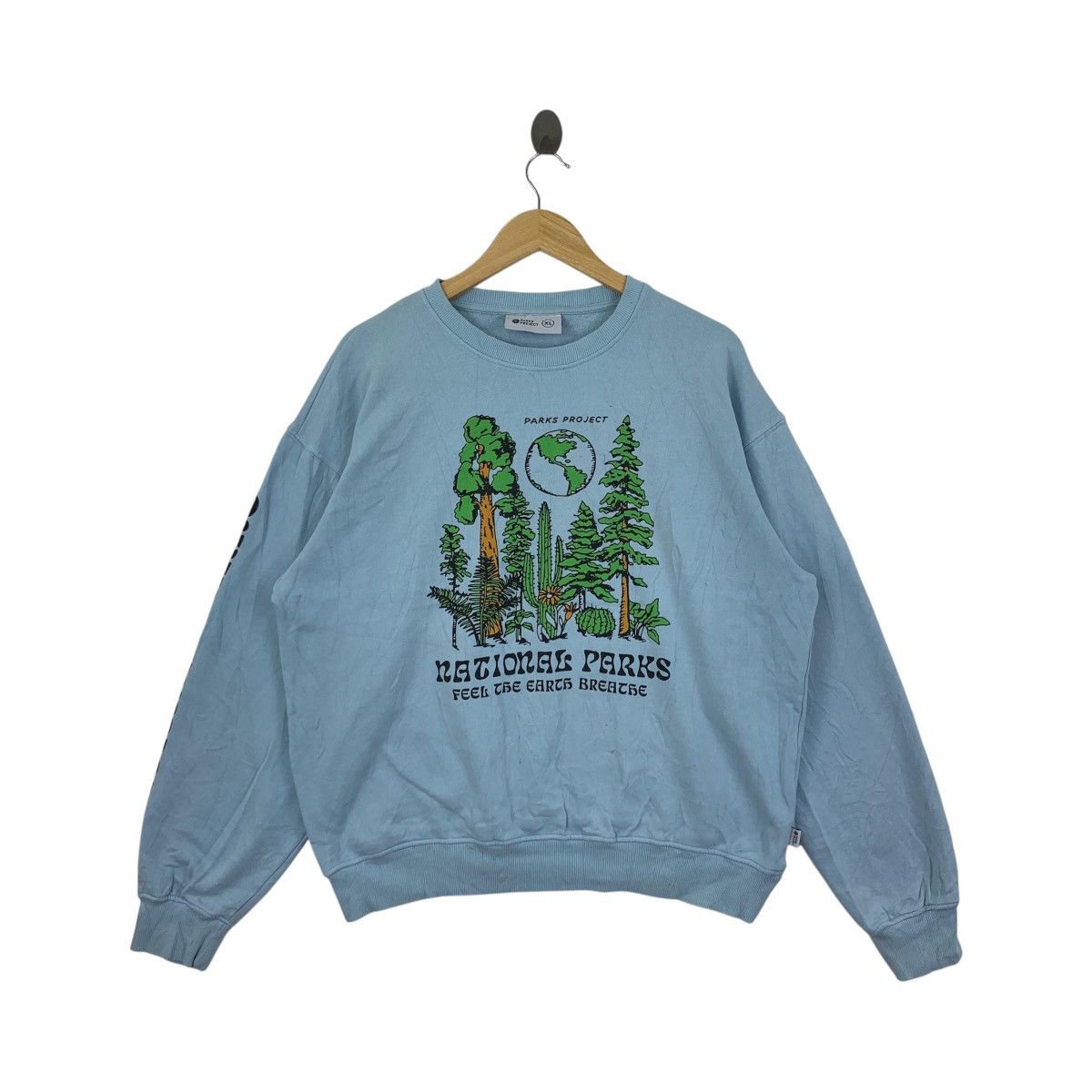 Parks Project PARKS PROJECT Habitat Ecosystem Drawings Print Blue Size US XL / EU 56 / 4 - 1 Thumbnail