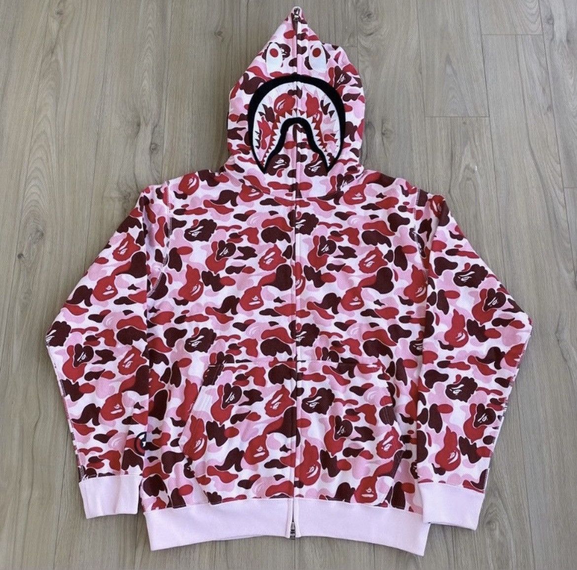 Bape RARE OG 2008 A BATHING APE HIROSHIMA FULLZIP SHARK | Grailed