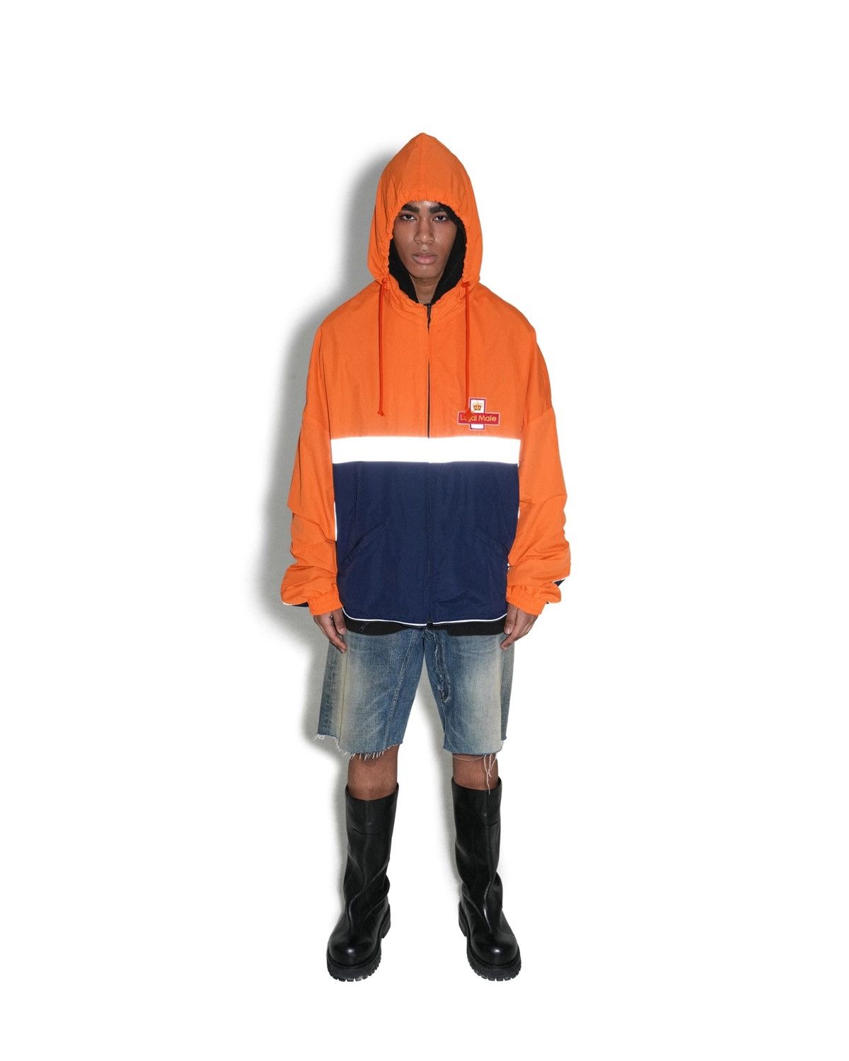 PROJECT G/R Project G/R Orange Upside Down Track Jacket Size US M / EU 48-50 / 2 - 14 Thumbnail