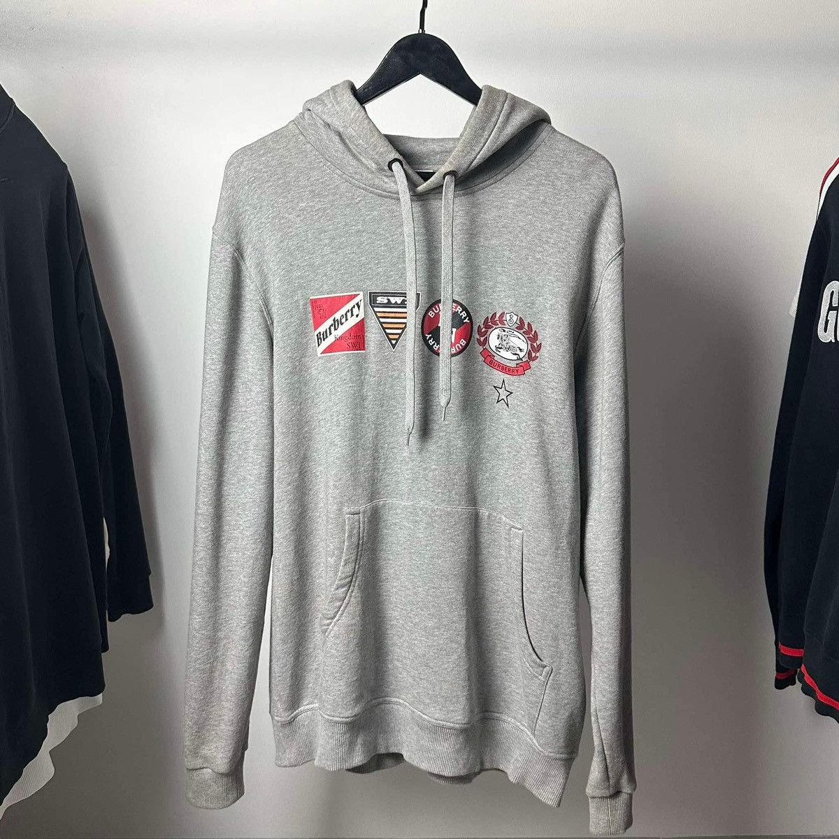 Burberry BURBERRY LOGO HOODIE Size US L / EU 52-54 / 3 - 1 Thumbnail