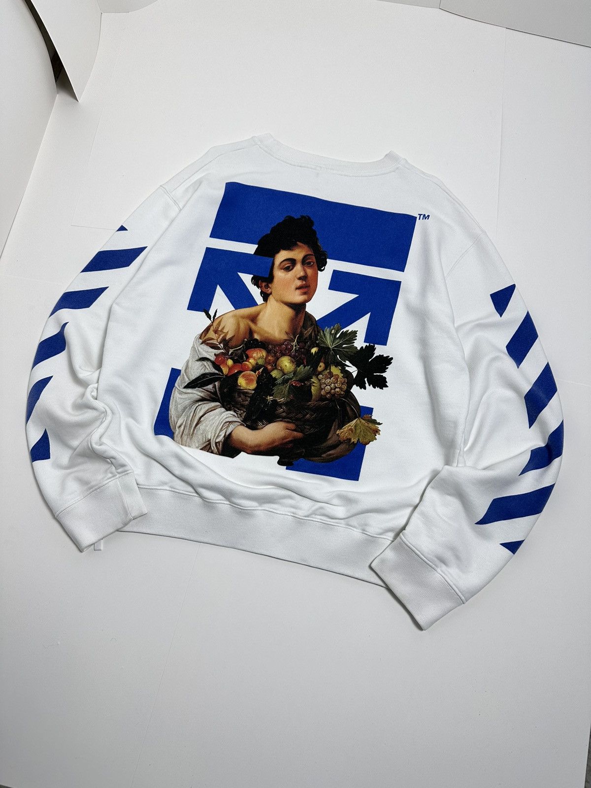 image of Off White Off-White Caravaggio Boy Sweatshirt, Men's (Size XL)