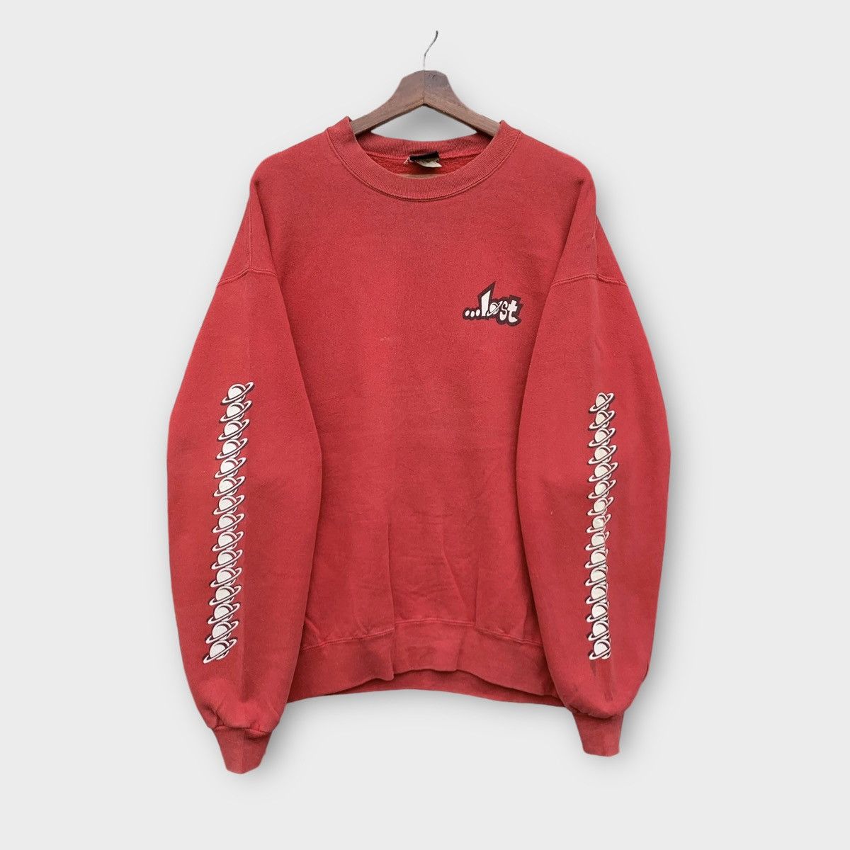 Lost Enterprises × Vintage Vintage 90s Lost Enterprises Sweatshirt Skateboard surfboard Size L / US 10 / IT 46 - 1 Thumbnail