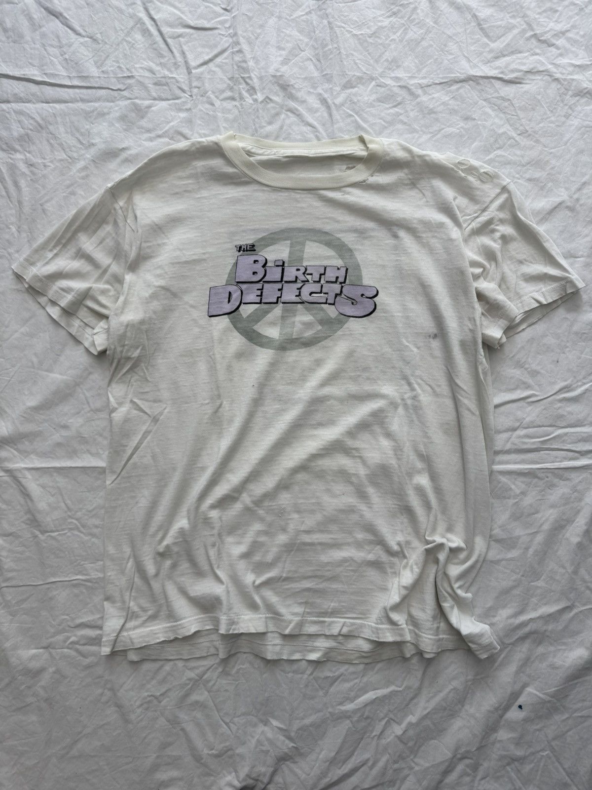Band Tees Vintage 90s Thrashed The Birth Defects Archival Band Tee Size US L / EU 52-54 / 3 - 2 Thumbnail