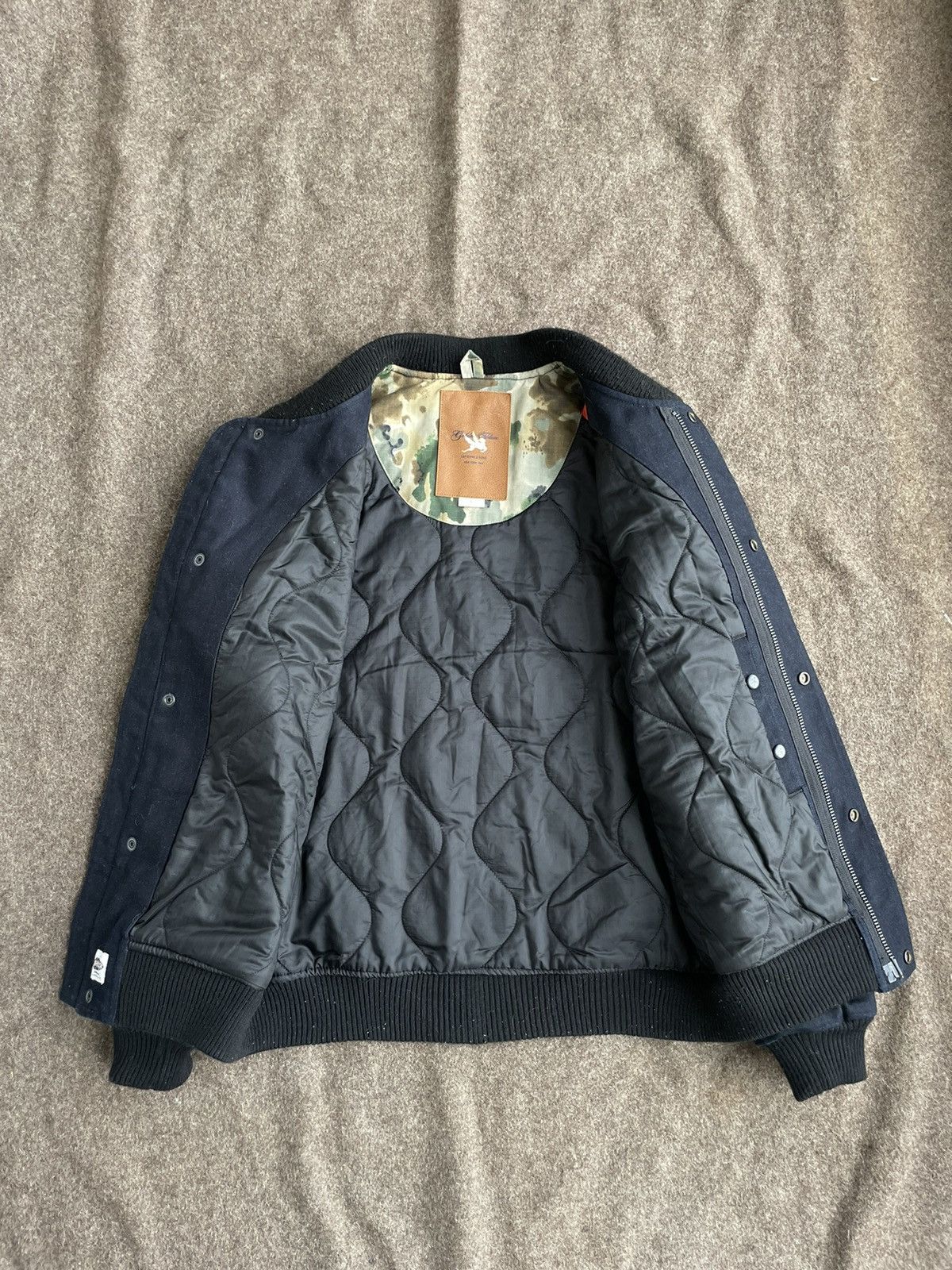 I. Spiewak And Sons I. Spiewak & Sons Denim Bomber Jacket Size US L / EU 52-54 / 3 - 11 Thumbnail