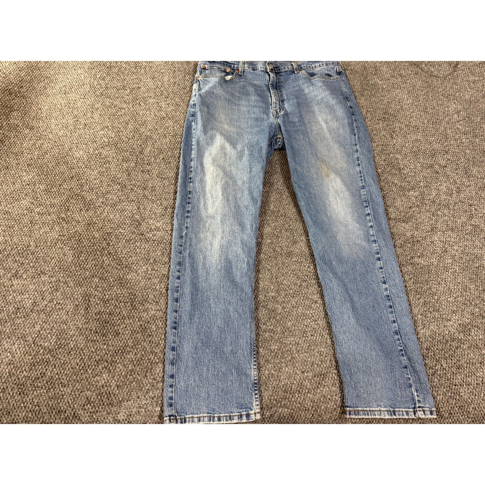 Levi's Levi's 505 Jeans Mens 40x32 Blue Denim Regular Fit Straight Leg Jeans 5-Pocket Logo Vintage No Size US 40 / EU 56 - 2 Thumbnail