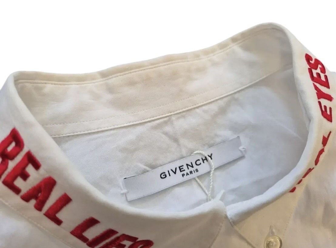 Givenchy Givenchy Riccardo Tisci Real Eyes T-Shirt Size US L / EU 52-54 / 3 - 5 Thumbnail