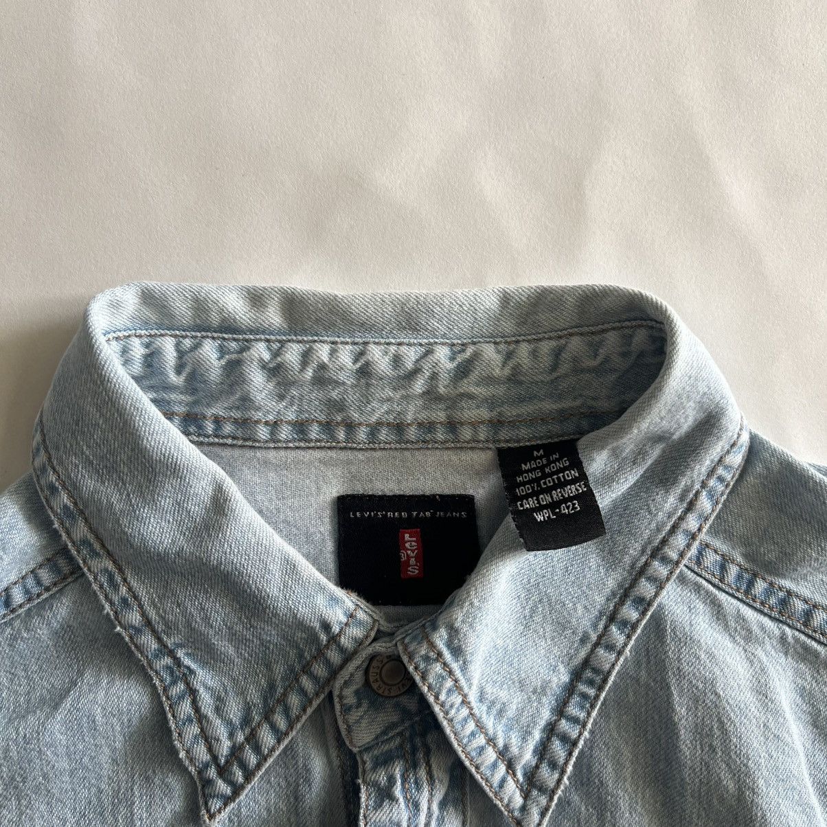 Levi's × Vintage Levi’s Oversized Western Denim Button Up Size US M / EU 48-50 / 2 - 2 Thumbnail
