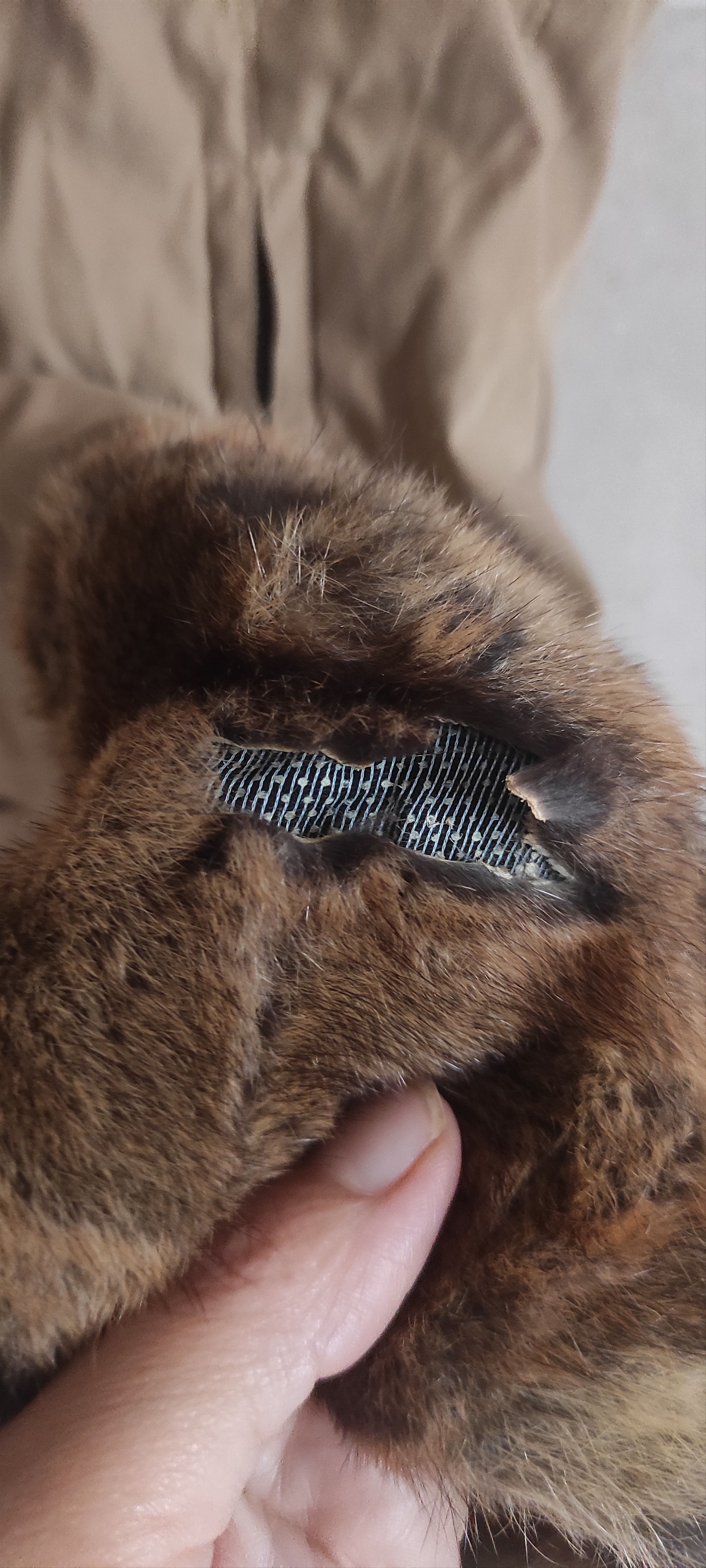 Joop! Joop! Original BelsetaPS Natural Rabbit Fur Reversible Coat Size L / US 10 / IT 46 - 7 Thumbnail