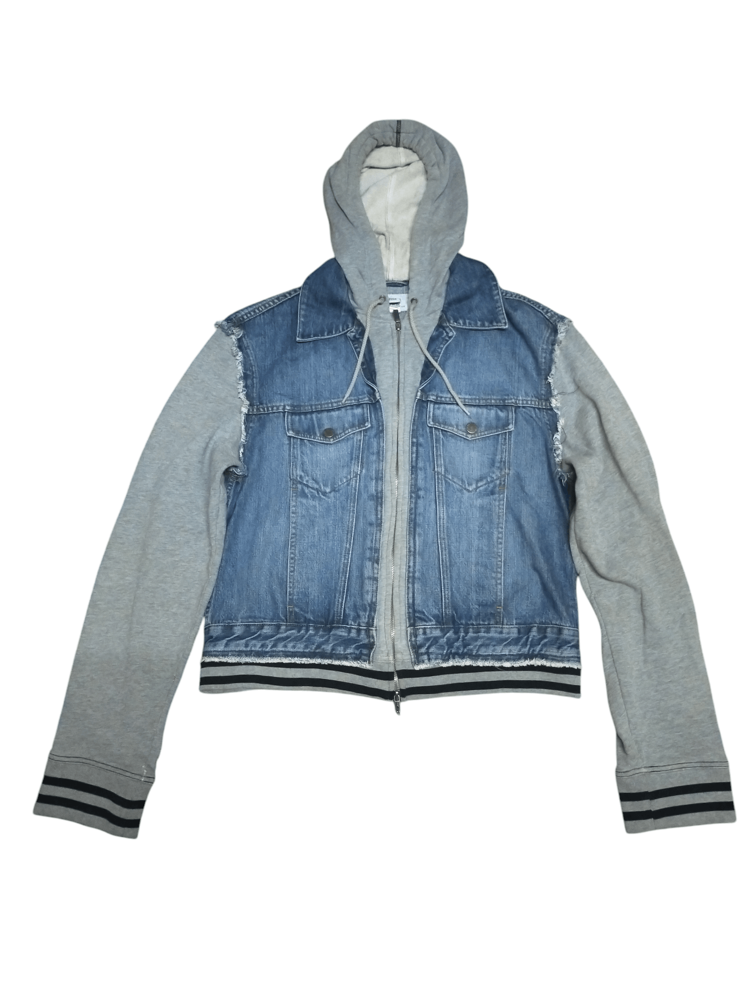 Armani exchange denim jackets hoodie