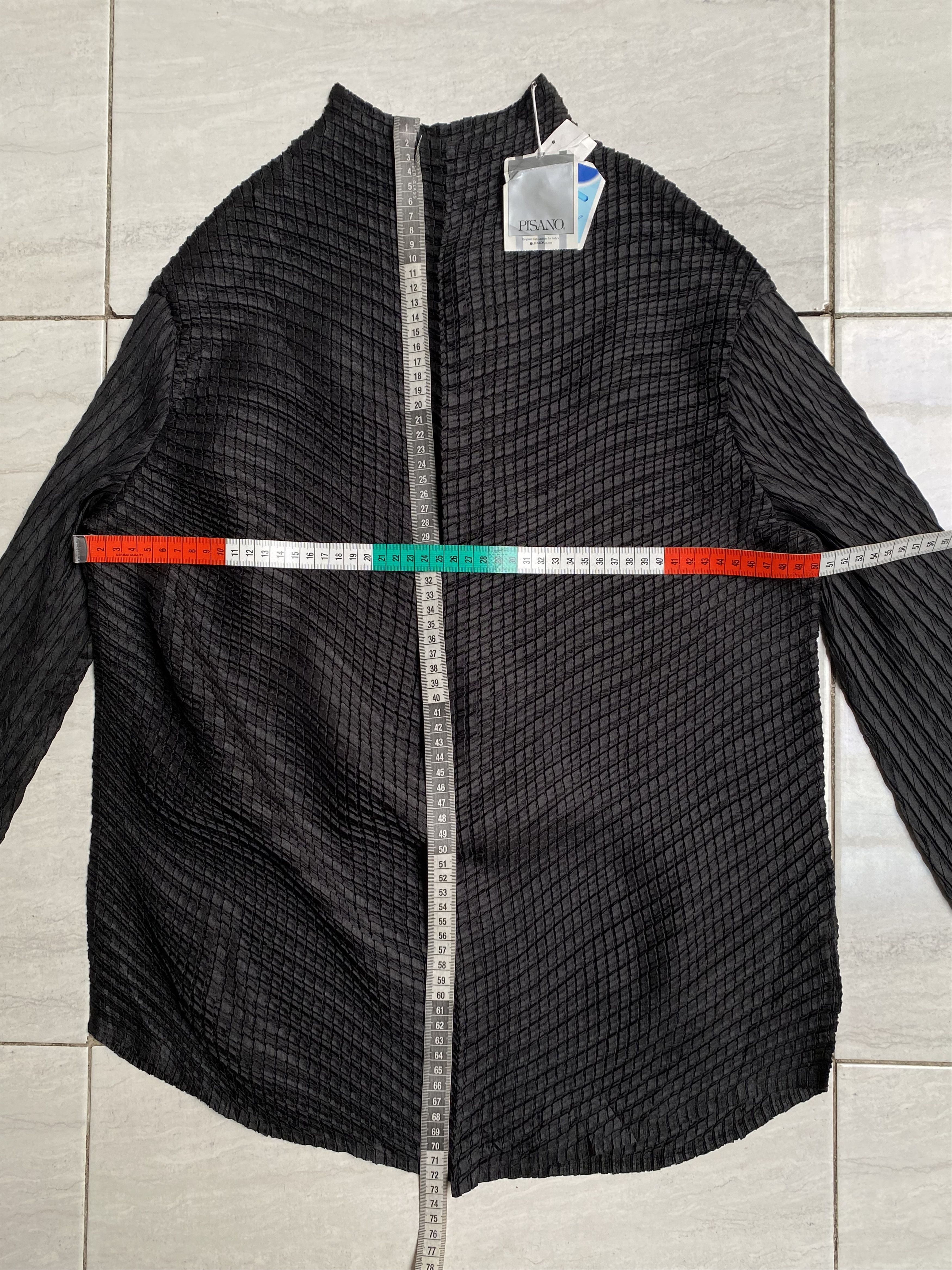Issey Miyake ISSEY PISANO JUNIOR Black Pleats T-shirt Size US S / EU 44-46 / 1 - 7 Thumbnail