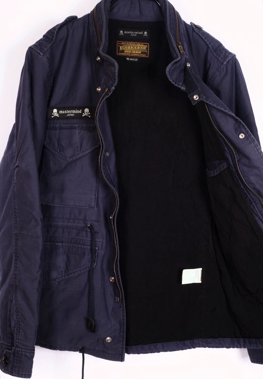 Mastermind Japan mmj x nbhd m65 jacket washed blue/black M Size US M / EU 48-50 / 2 - 3 Thumbnail