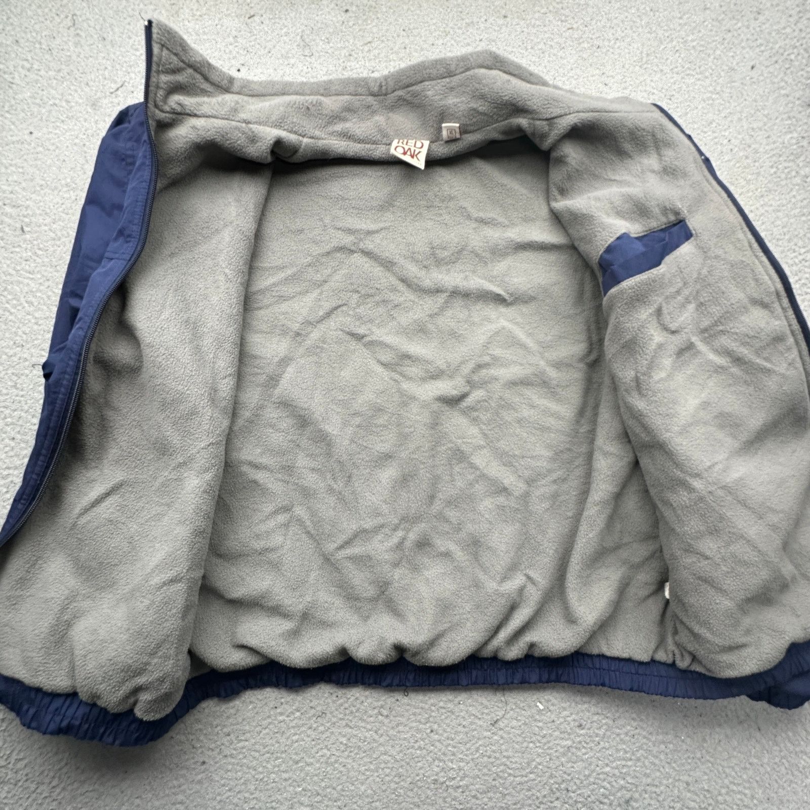 Other Vintage Red Oak North Carolina Tar Heels Fleece Jacket XL Size US XL / EU 56 / 4 - 8 Thumbnail
