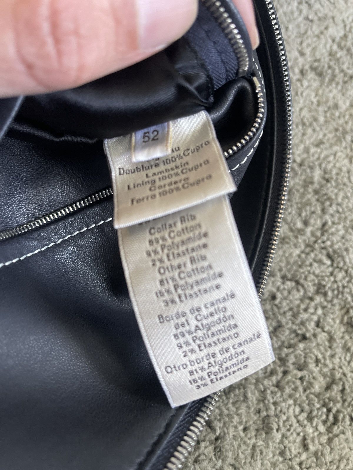 Hermes Hermes lambskin leather jacket runway Spring 2017 Size US L / EU 52-54 / 3 - 6 Thumbnail