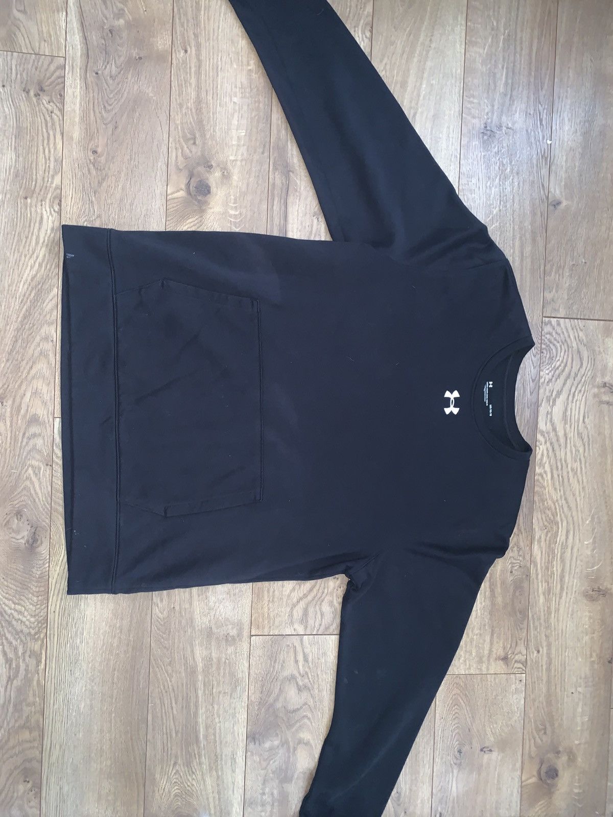Under Armour Black Crewneck Size US L / EU 52-54 / 3 - 1 Thumbnail