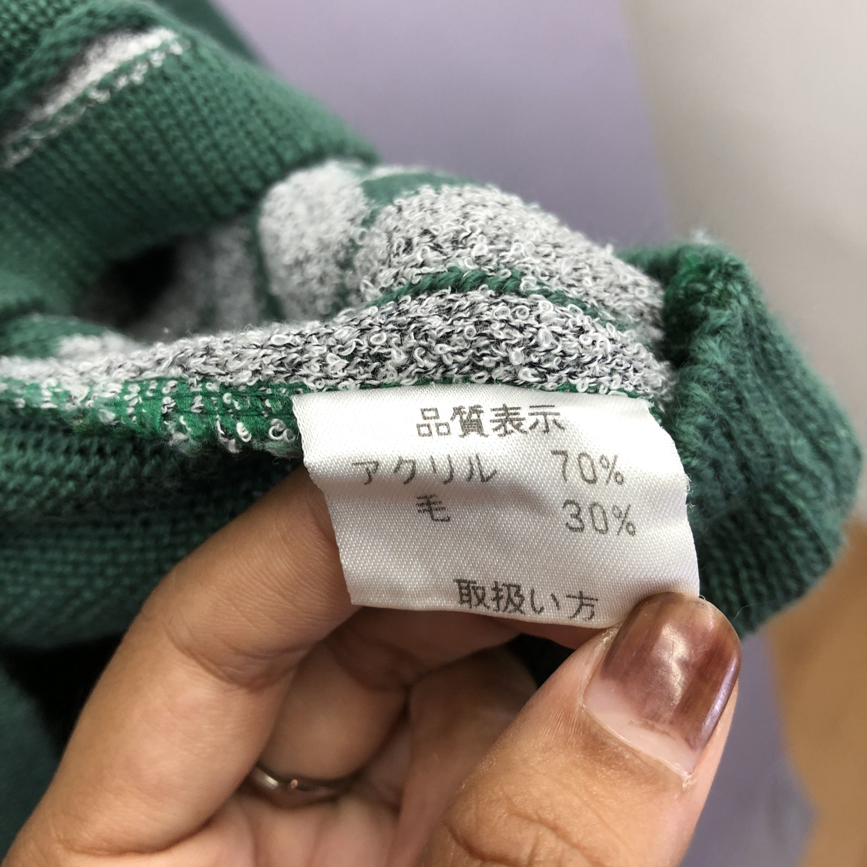 Homespun Knitwear Vintage Japanese Cable Knitwear Sweater Crochet Sweatshirt Size US XL / EU 56 / 4 - 6 Thumbnail