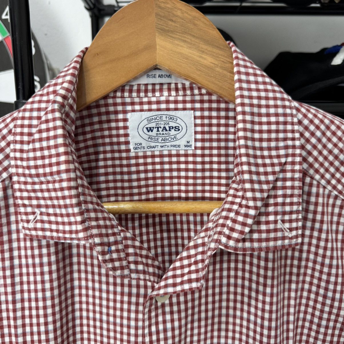 Wtaps WTAPS RISE ABOVE GINGHAM BUTTON UPS SHIRT Size US M / EU 48-50 / 2 - 2 Thumbnail