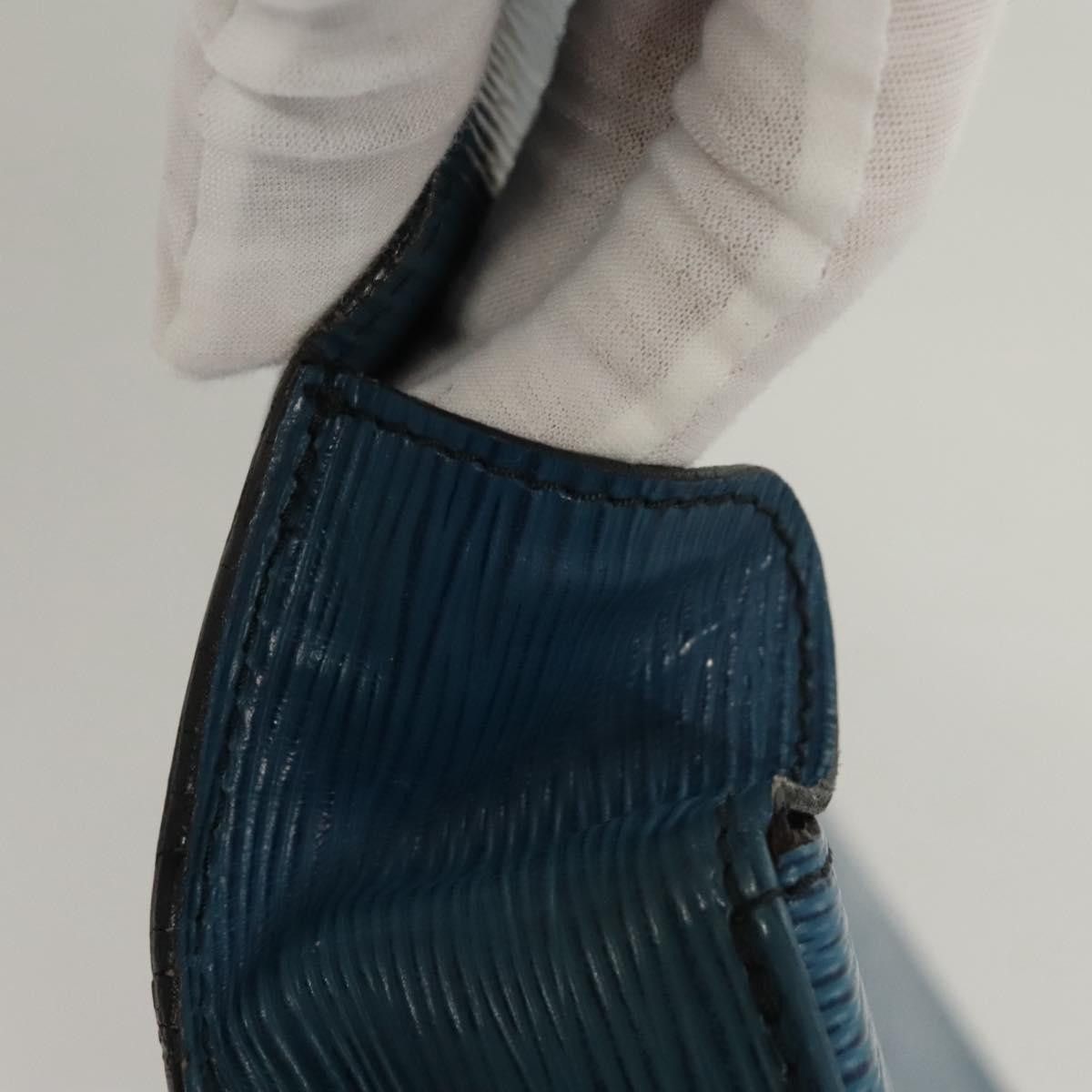 Louis Vuitton LOUIS VUITTON Epi Saint Cloud GM Shoulder Bag Toledo Blue Size ONE SIZE - 9 Thumbnail