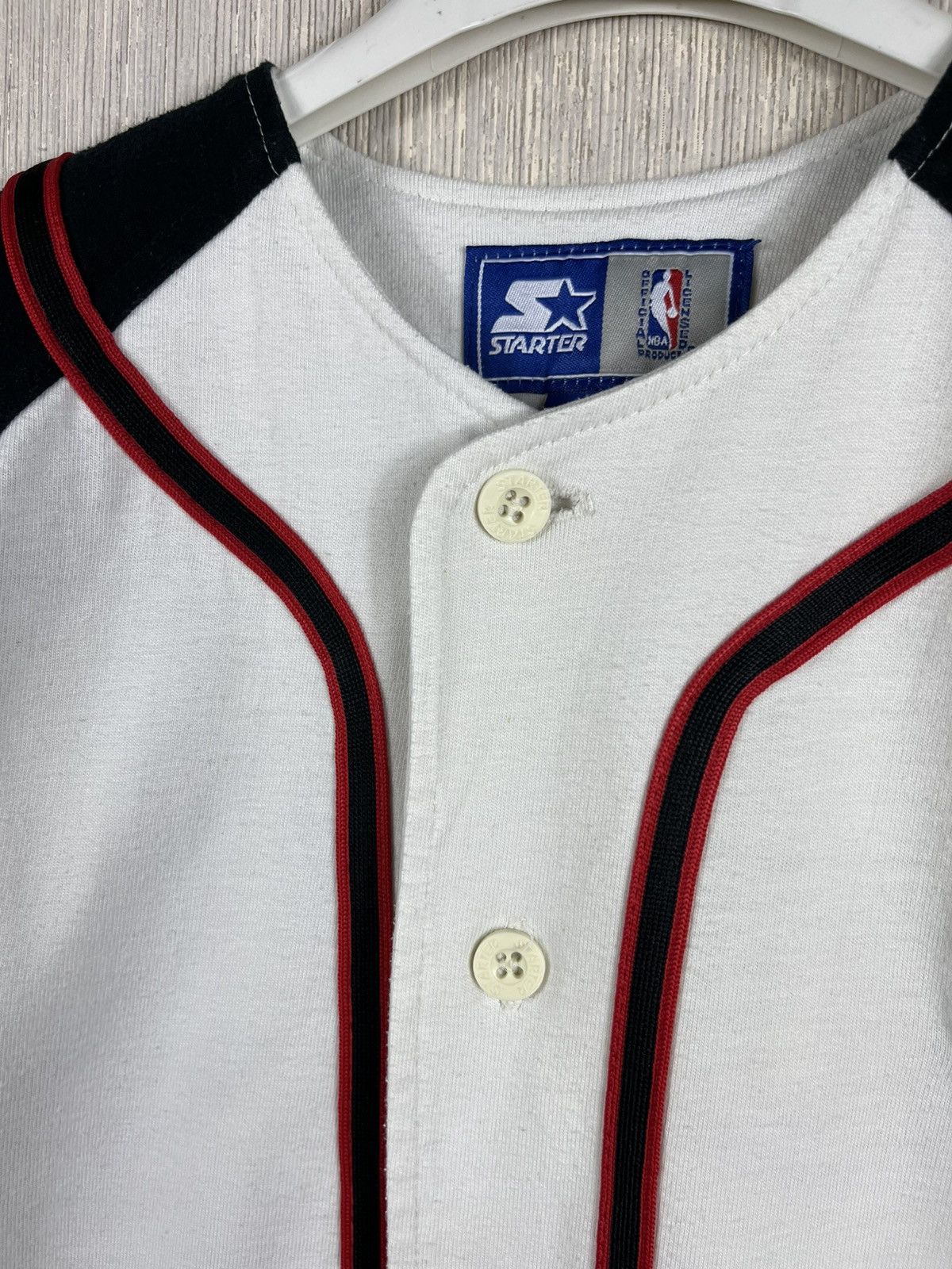 Starter Vintage 90s Majestic Chicago Bulls basketball button jersey Size S / US 4 / IT 40 - 8 Thumbnail