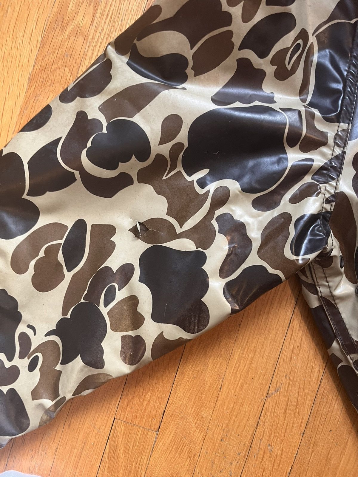 Vintage Camo Rain Jacket Size US M / EU 48-50 / 2 - 4 Thumbnail