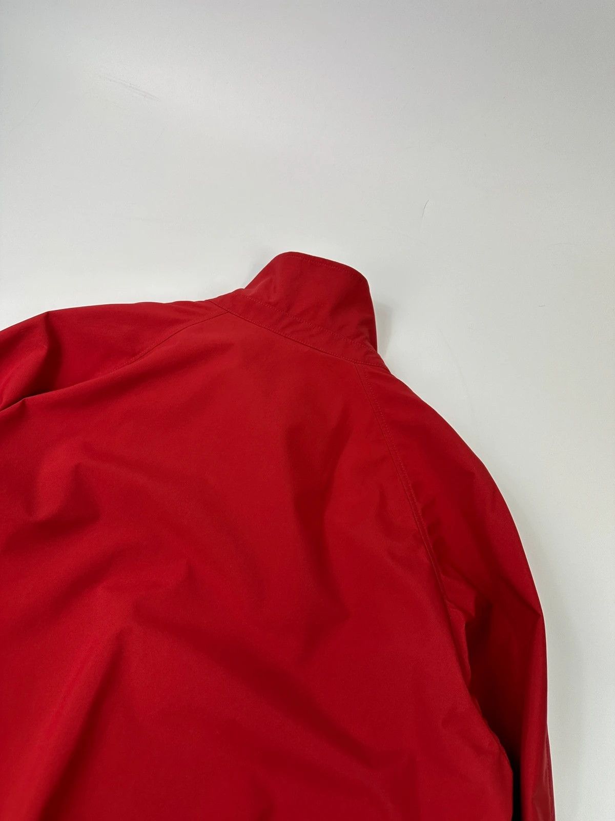 Prada Prada Sport FW2014 Red Nylon Light Bomber Waterproof Jacket Size US XL / EU 56 / 4 - 6 Thumbnail