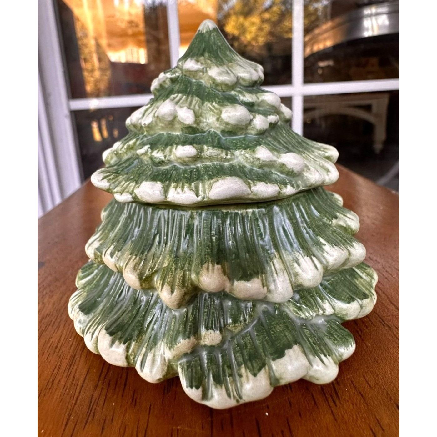 Designer × Vintage New McKenna Design Snowy Night Tea Light Holder Christmas Ca Size ONE SIZE - 10 Thumbnail
