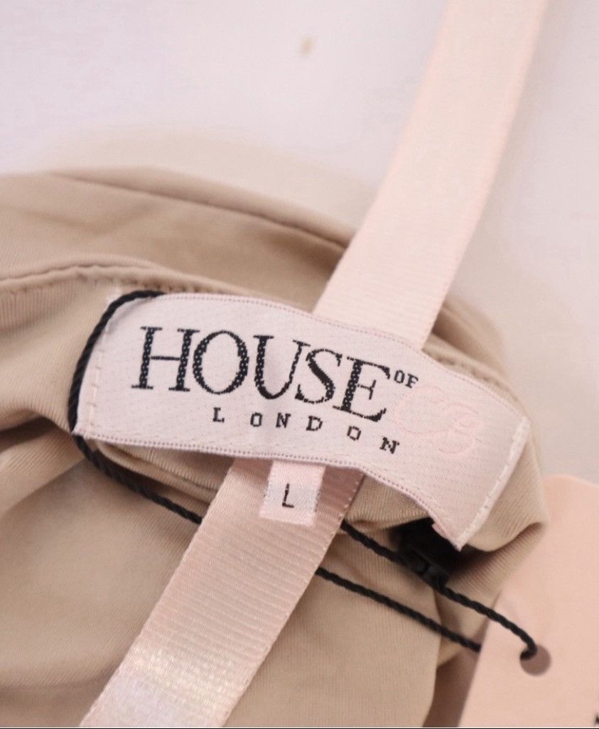 House of CB NWT House of CB One Piece Beige Bodysuit Size L / US 10 / IT 46 - 4 Thumbnail