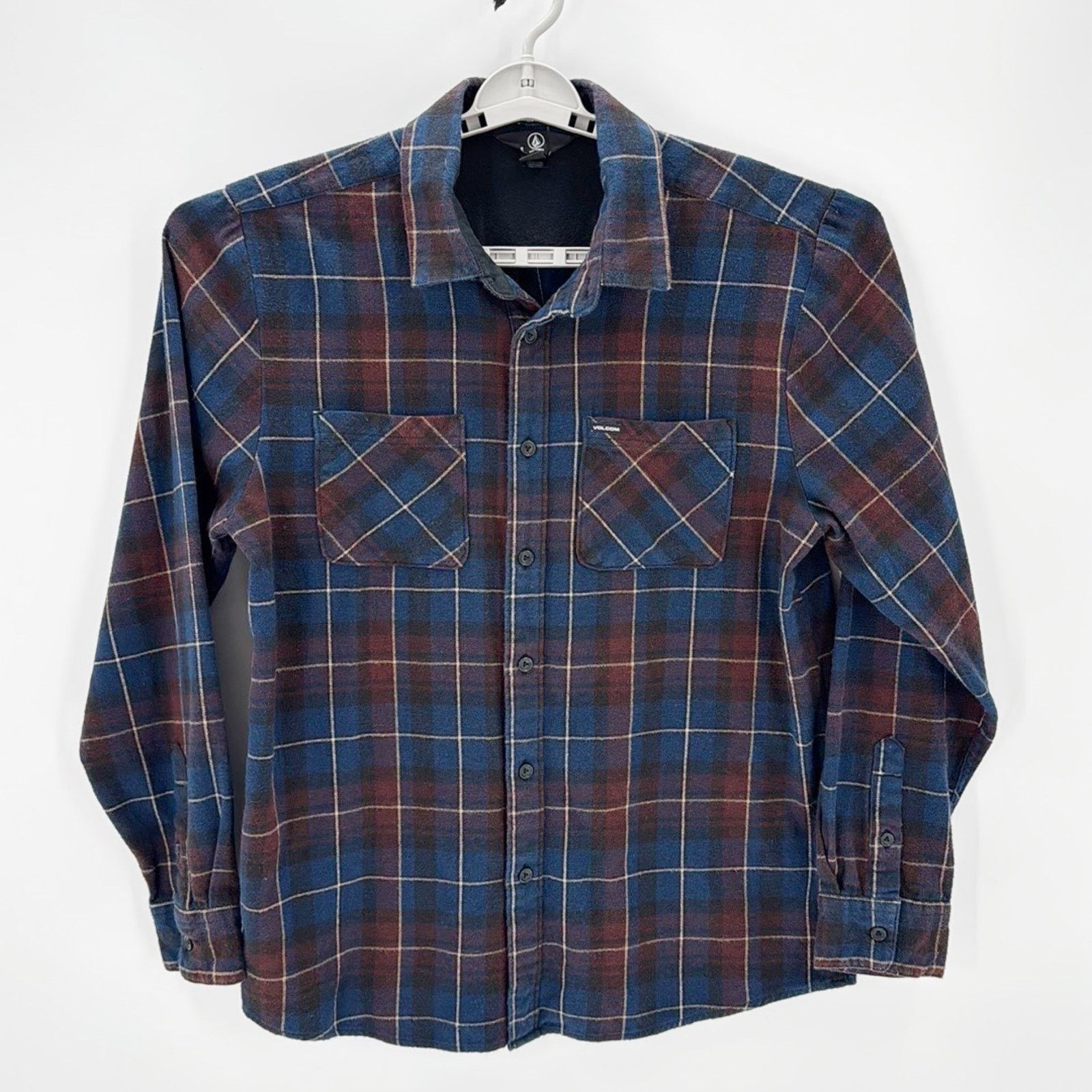 Volcom Volcom Men's Lumberg Long Sleeve Flannel Shirt sz xl cotton Size US XL / EU 56 / 4 - 1 Thumbnail