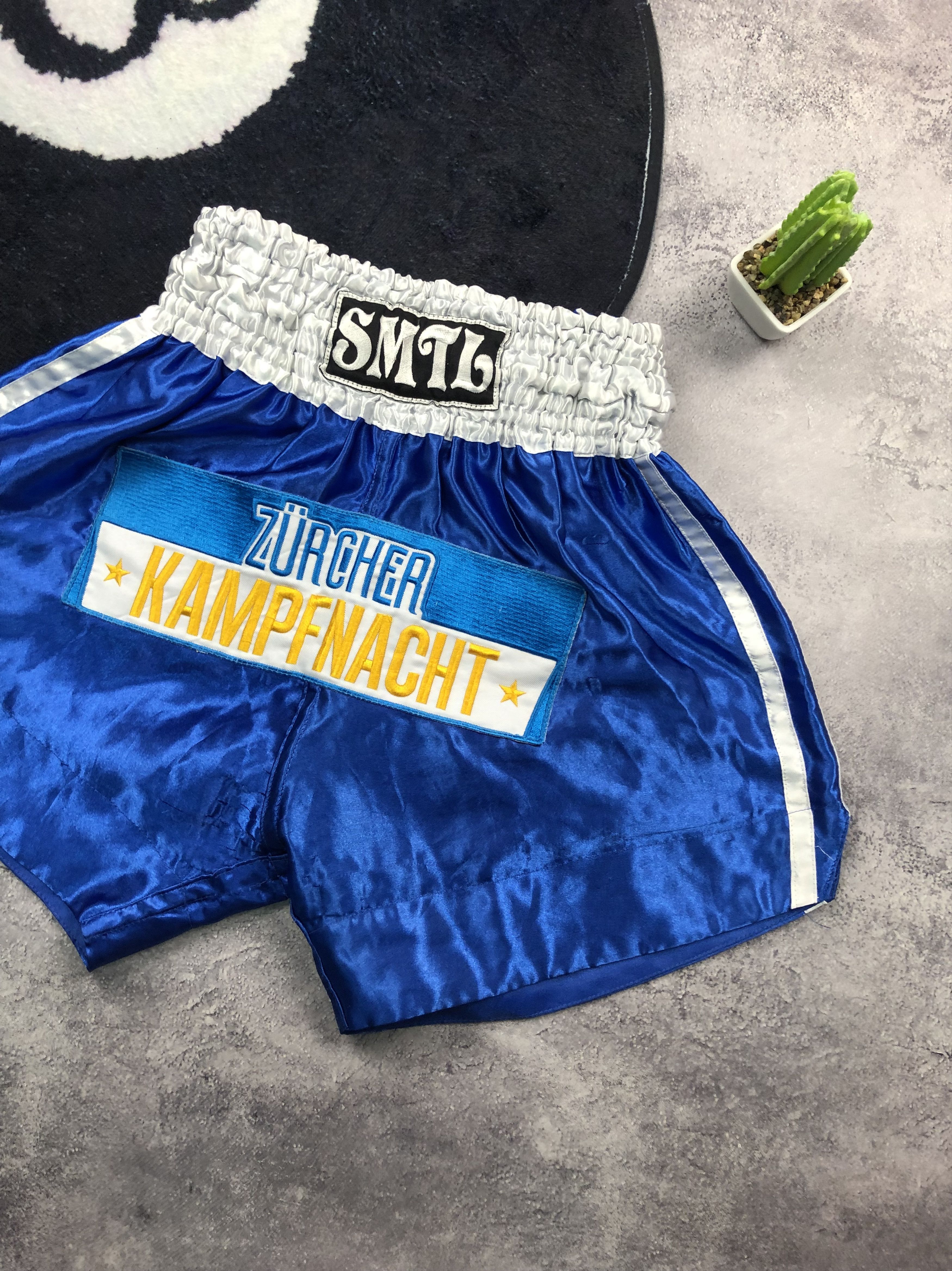 Other MUAI TAI Vintage Big Logo Hype Boxing Sportswear Shorts Size US 32 / EU 48 - 7 Thumbnail