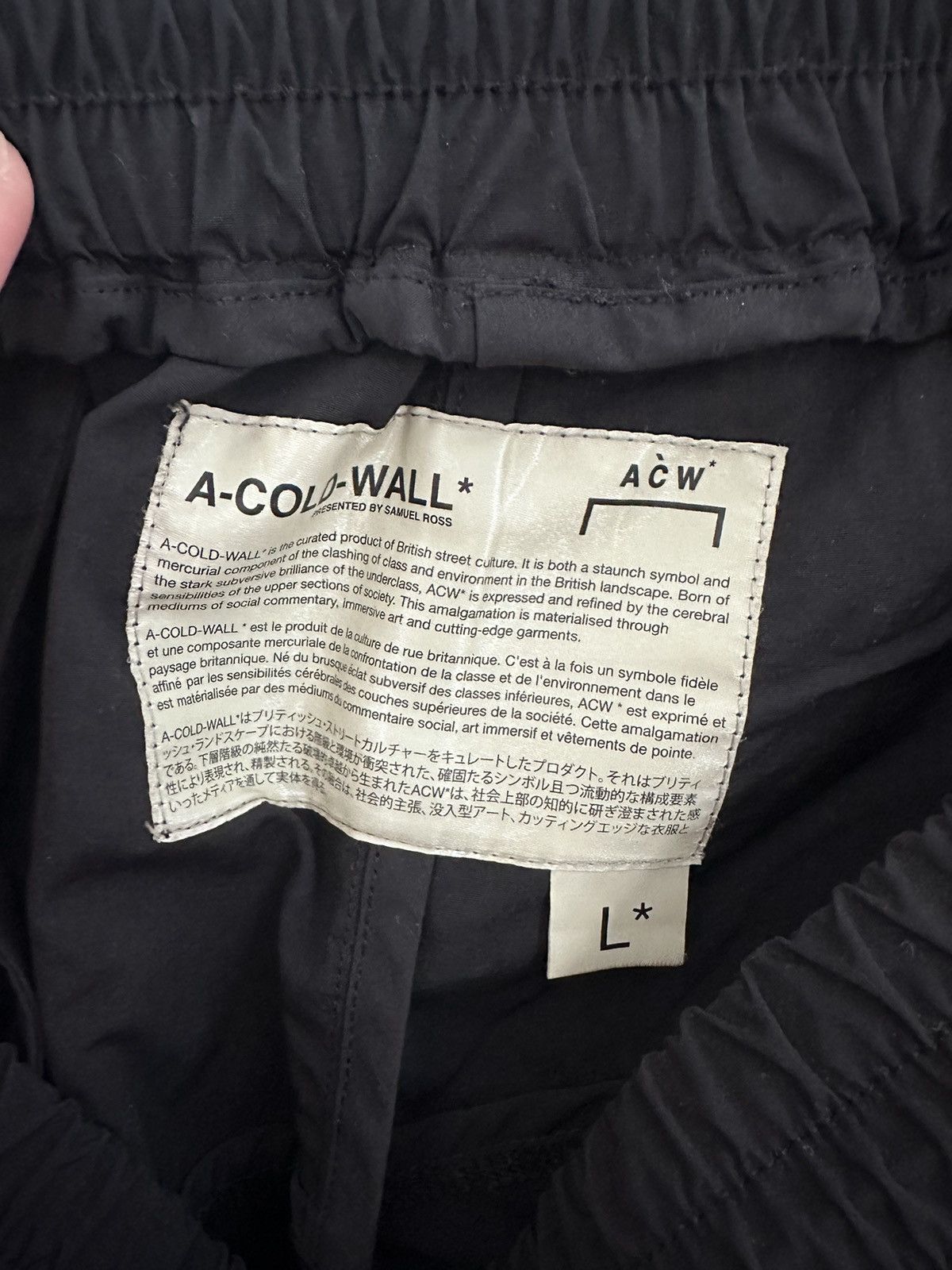 A-COLD-WALL* A Cold Wall pants Size US 32 / EU 48 - 4 Thumbnail