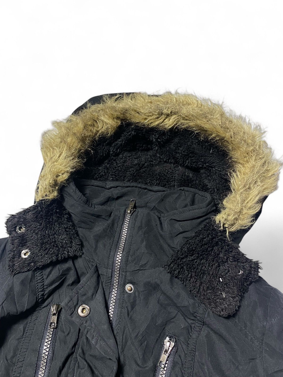 If Six Was Nine ⛔️CYBER WEEK⛔️ Chip Clip Jacket Fur Raccoon LGB Style Size US L / EU 52-54 / 3 - 4 Thumbnail
