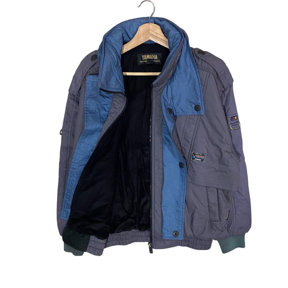 Vintage × Yamaha ⚡️VINTAGES YAMAHA RACING BOMBERS JACKET Size US M / EU 48-50 / 2 - 5 Thumbnail