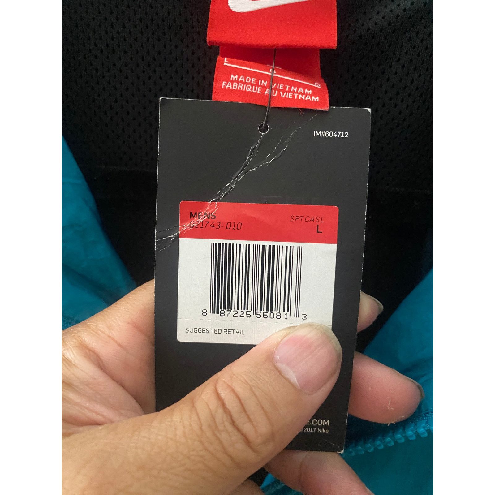 Nike Nike Half Zip Archive Jacket Black Teal Sail m large Size US L / EU 52-54 / 3 - 4 Thumbnail