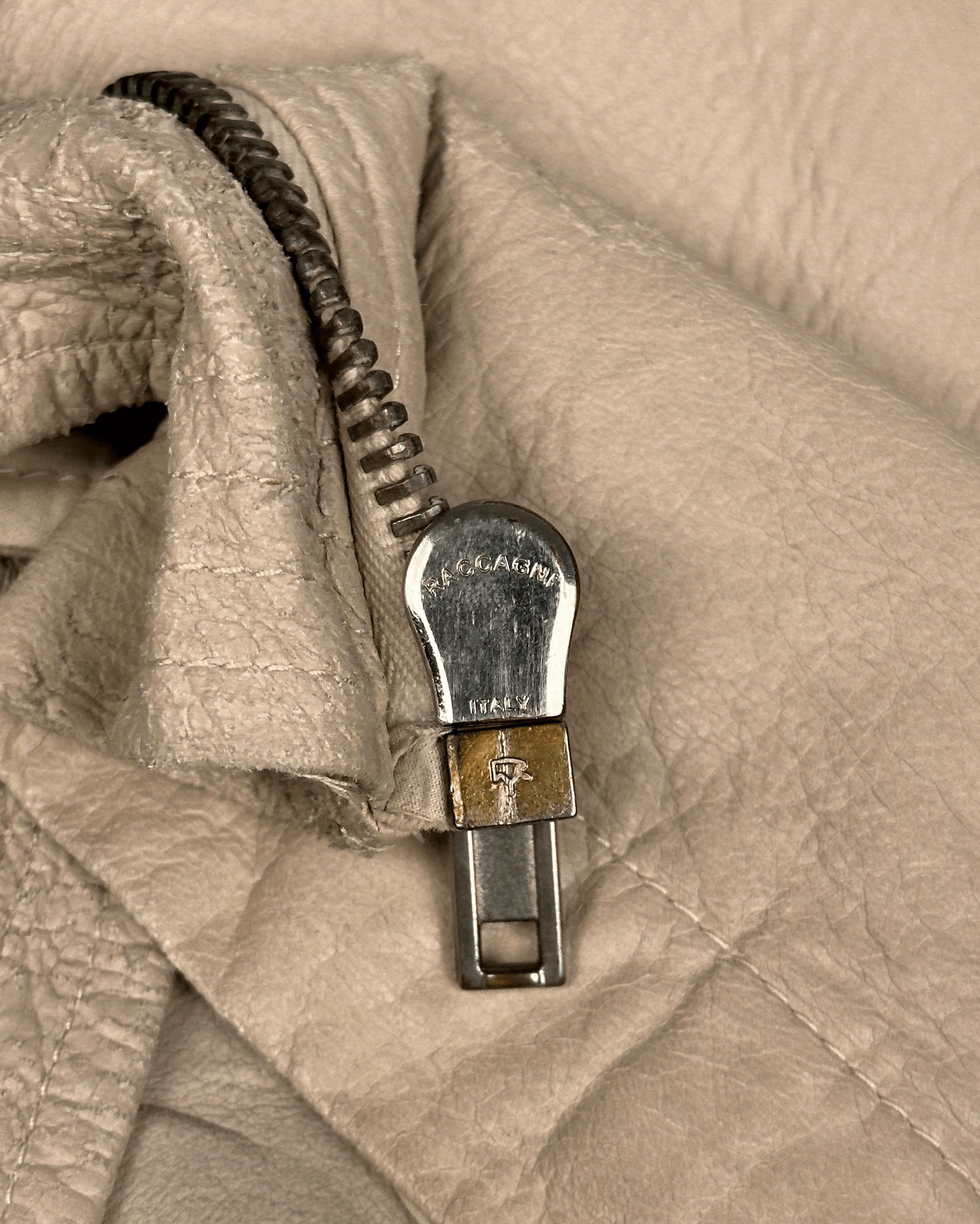 Rick Owens Rick Owens Cracked Blistered Sternberg Leather Jacket Size US M / EU 48-50 / 2 - 11 Thumbnail