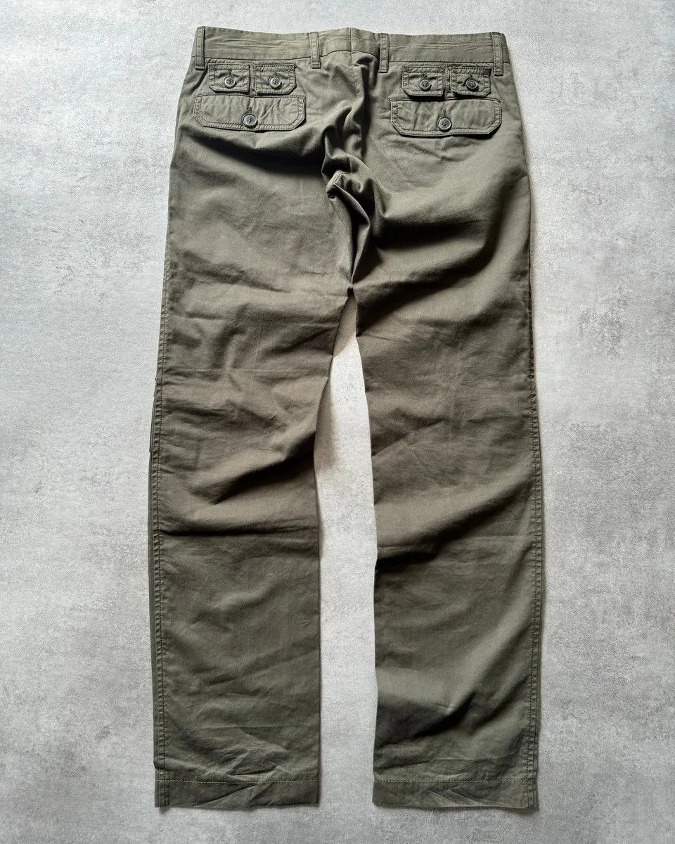 Dolce & Gabbana SS2008 Dolce & Gabbana 25 Pockets Cargo Olive Pants Size US 30 / EU 46 - 2 Thumbnail