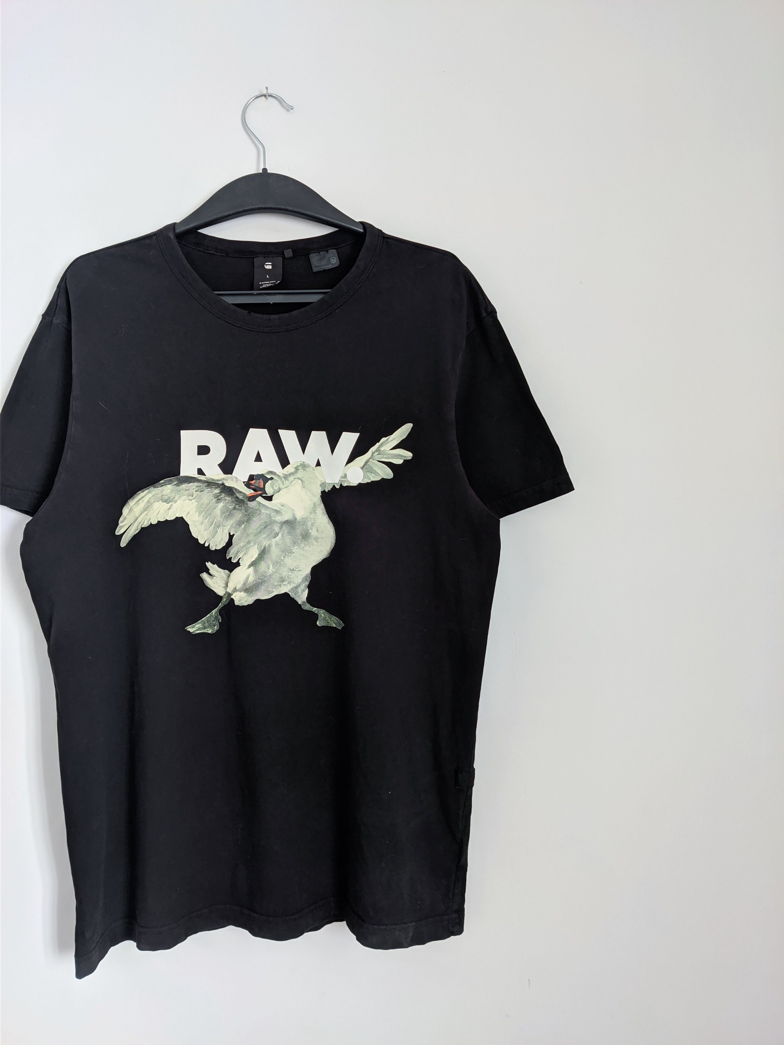 G-Star G-Star Raw tshirt printed big logo crew neck Size US L / EU 52-54 / 3 - 4 Thumbnail