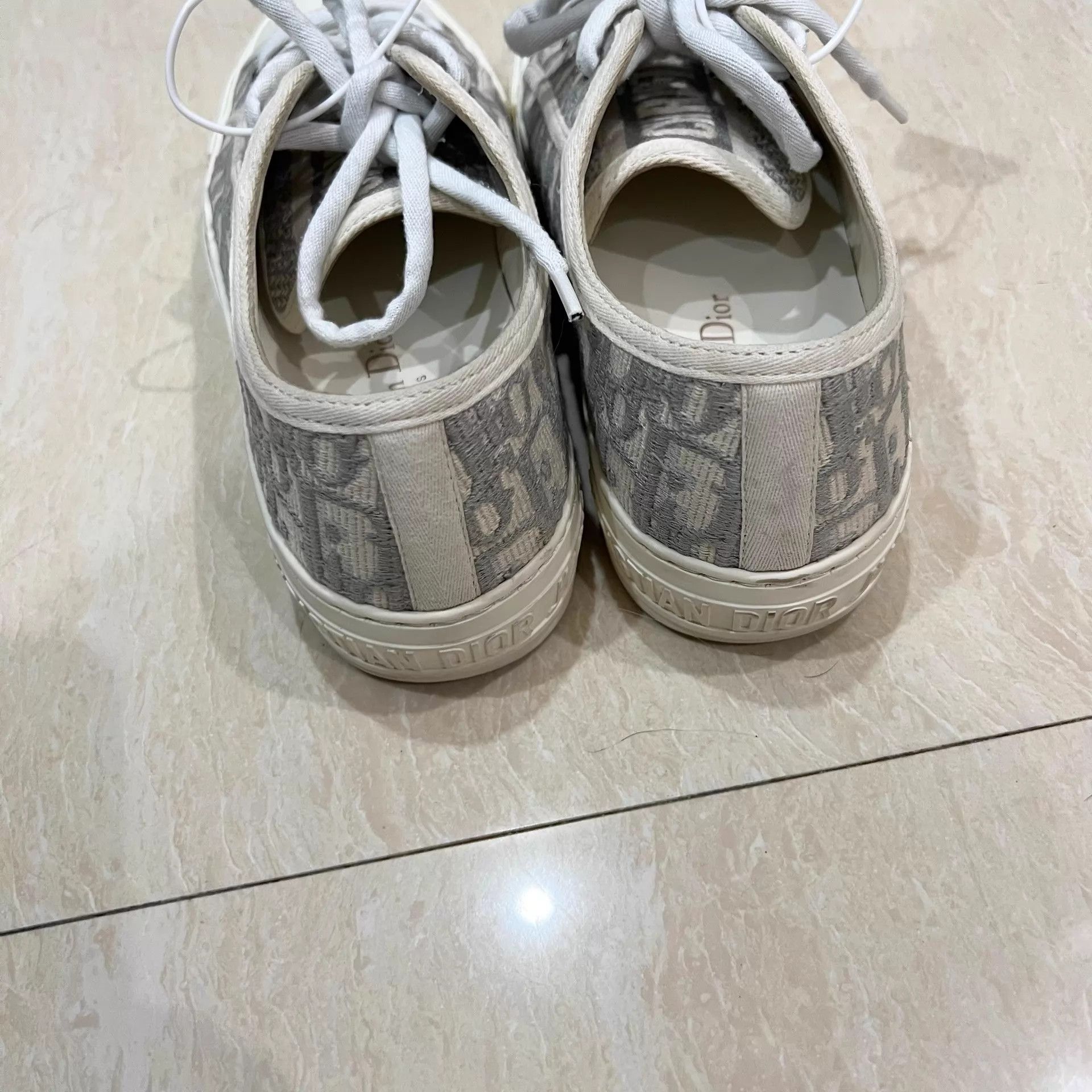 Dior Dior Oblique All-over Logo Platform Sneaker 97New EU37.5 Size US 7 / IT 37 - 4 Thumbnail