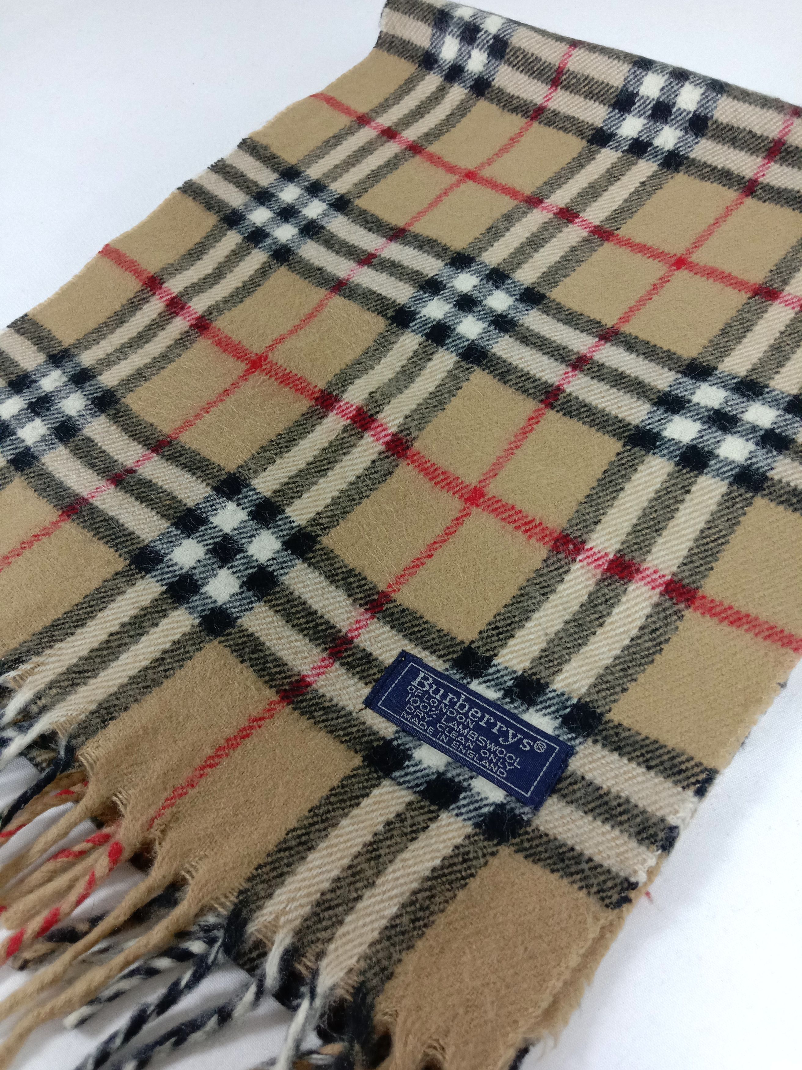 Burberry Burberry Scarf/Muffler/Wool/Cashmere Size ONE SIZE - 1 Thumbnail