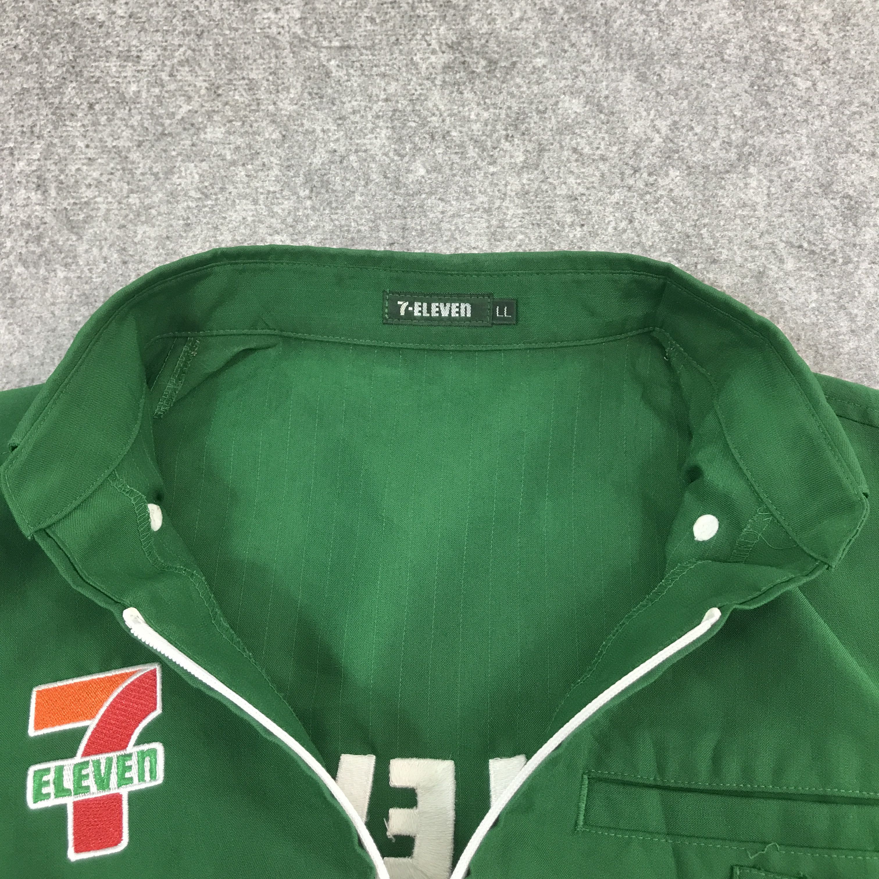 Japanese Brand Vintage 7 eleven Japan Woking Shirt jacket Size US L / EU 52-54 / 3 - 5 Thumbnail