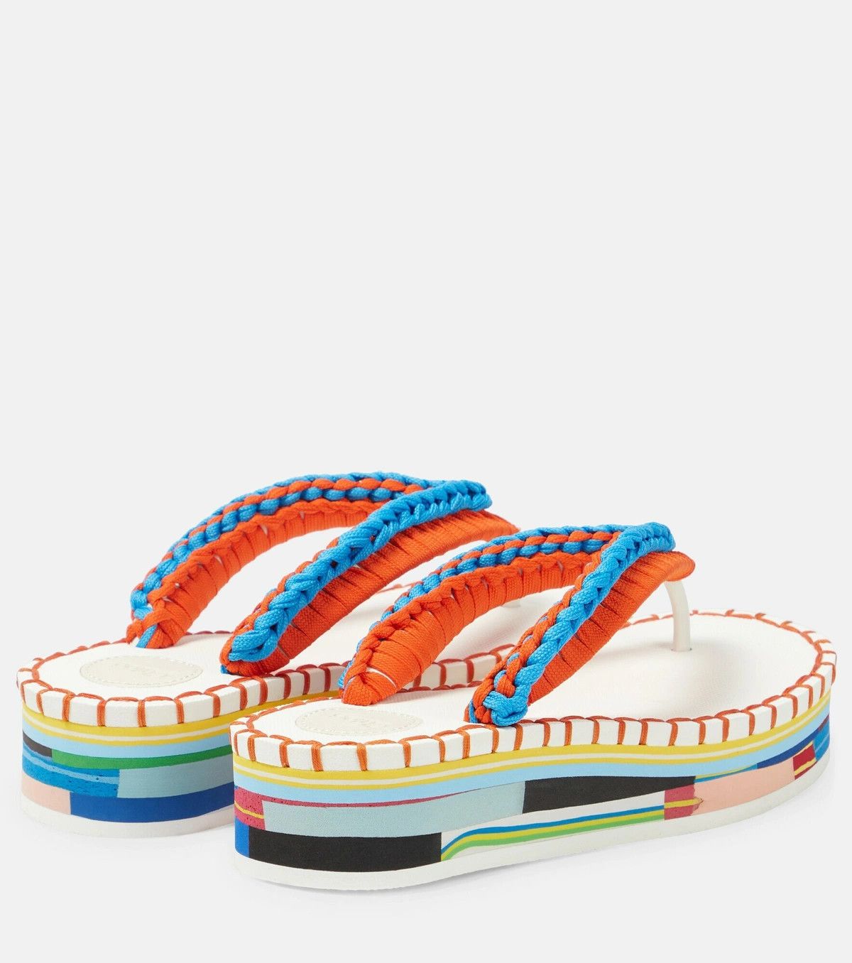 Chloe o1y0825 Slippers in Multicolor Size US 6 / IT 36 - 3 Thumbnail