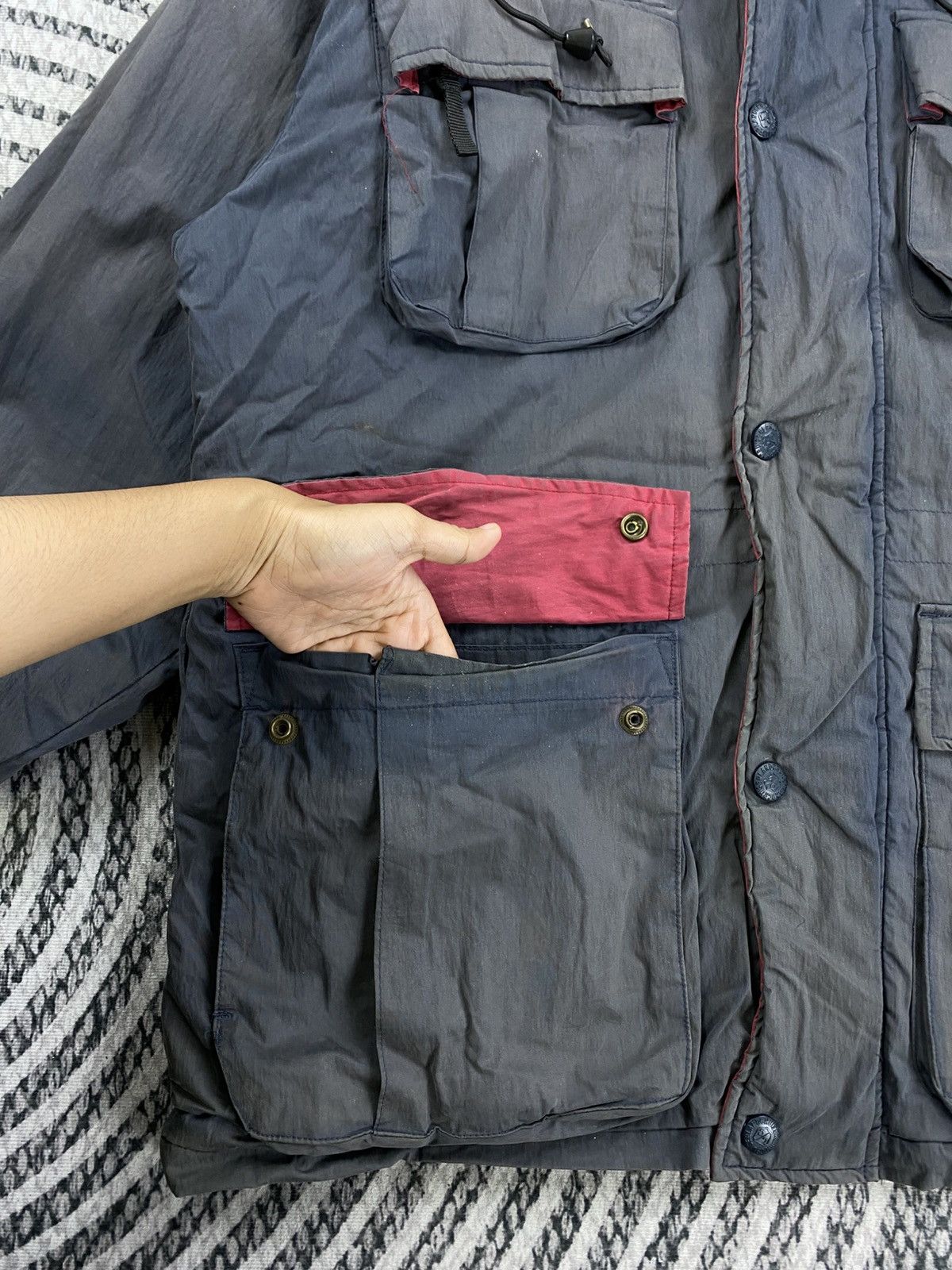 Japanese Brand Vintage Land Cruiser Four Wheel Drive Faded Zipper Jacket Size US XL / EU 56 / 4 - 8 Thumbnail