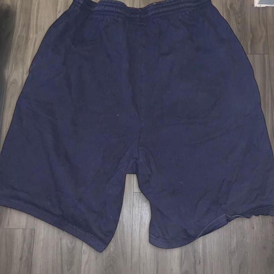 Champion Vintage 2000s Navy Champion Shorts Size US 30 / EU 46 - 4 Thumbnail