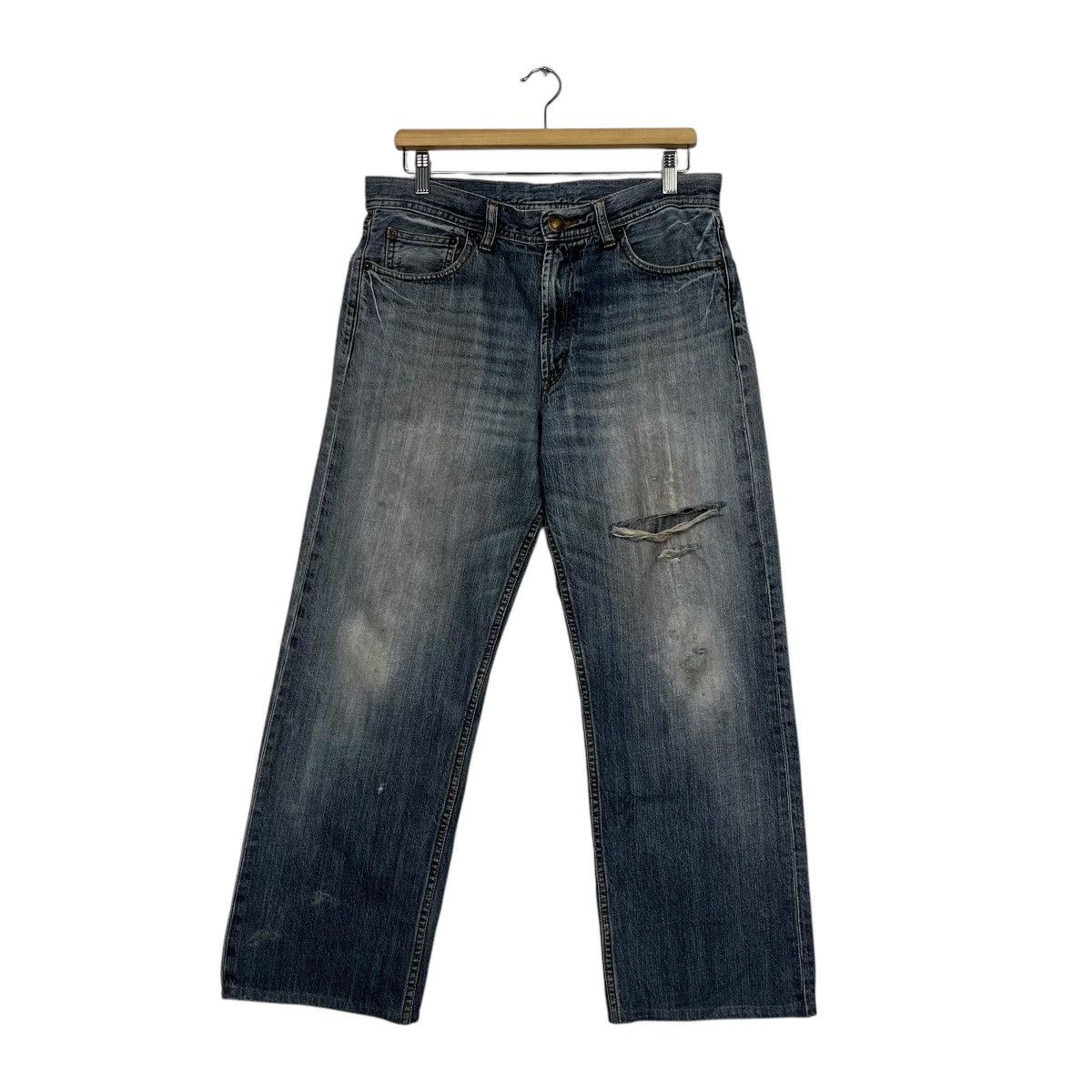 14th Addiction Vintage Japanese Designer Distressed Denim Size US 34 / EU 50 - 1 Thumbnail
