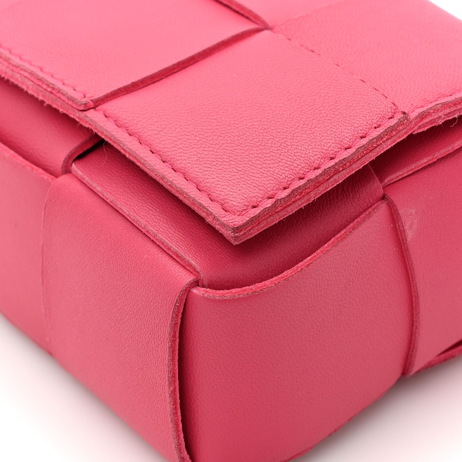 Bottega Veneta o1loc1c0824 Size: OS / Leather Cross-Body Mini Bag in Pink Size ONE SIZE - 6 Thumbnail