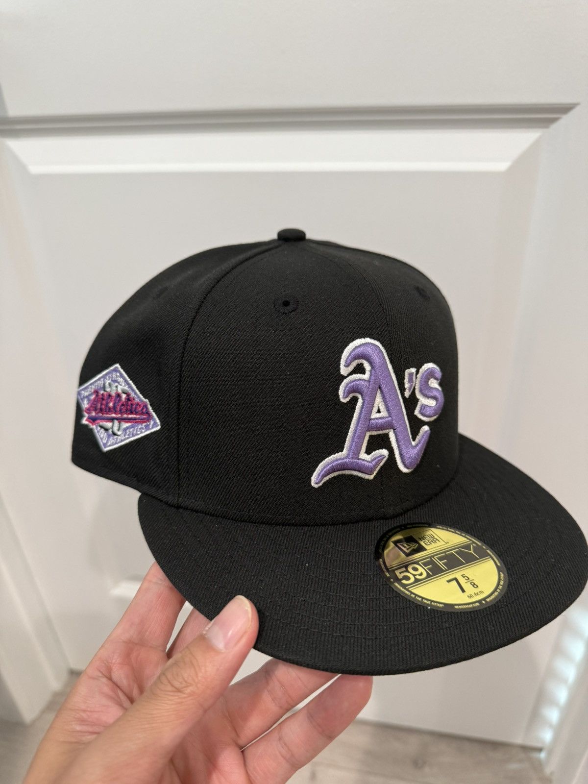 Oakland Athletics 25th Anni Patch Hat 5/8