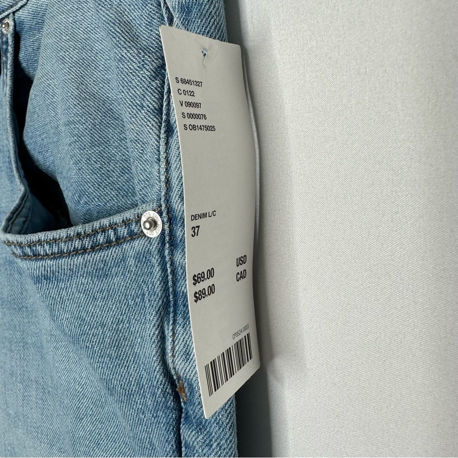 Bdg UO BDG 90's Mid-Rise Bootcut Jeans NWT in Size 37 Size 37" - 3 Thumbnail